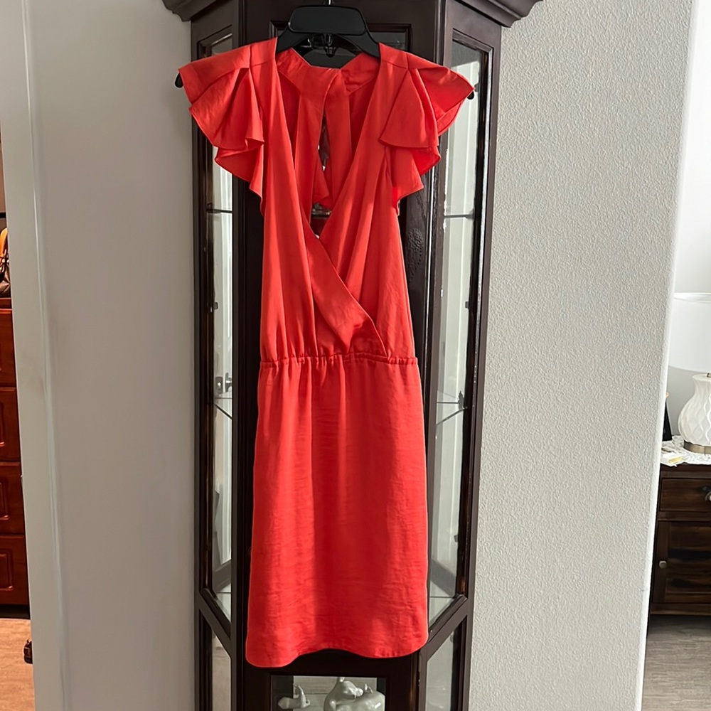 BCBG dress,size S new with tags, color orange